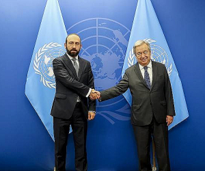 ԱԳ նախարար Արարատ Միրզոյանը հանդիպել է ՄԱԿ գլխավոր քարտուղարին