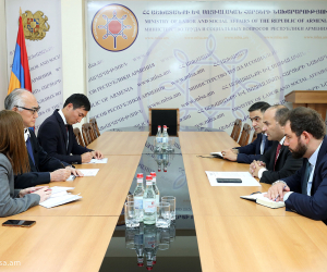 Նարեկ Մկրտչյանն ընդունել է Հայաստանում Ճապոնիայի արտակարգ և լիազոր դեսպան Մասանորի Ֆուկուշիմային