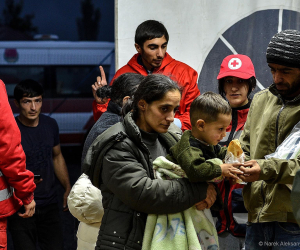 По состоянию на 18:00 из Нагорного Карабаха в Армению прибыли 53 629 вынужденных переселенцев