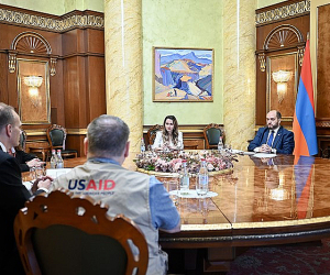 Արայիկ Հարությունյանն ընդունել է ԱՄՆ ՄԶԳ պատվիրակությանը