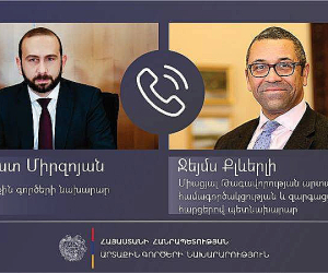 Հայաստանի և Միացյալ Թագավորության արտաքին գերատեսչությունների ղեկավարները հեռախոսազրույց են ունեցել
