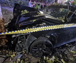 Երևանում ավտոմեքենան բախվել է ծառին․ կա մեկ զոհ և մեկ տուժած