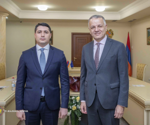 ՔԿ նախագահ Արգիշտի Քյարամյանն ընդունել է Հայաստանում ԵՄ պատվիրակության ղեկավարին