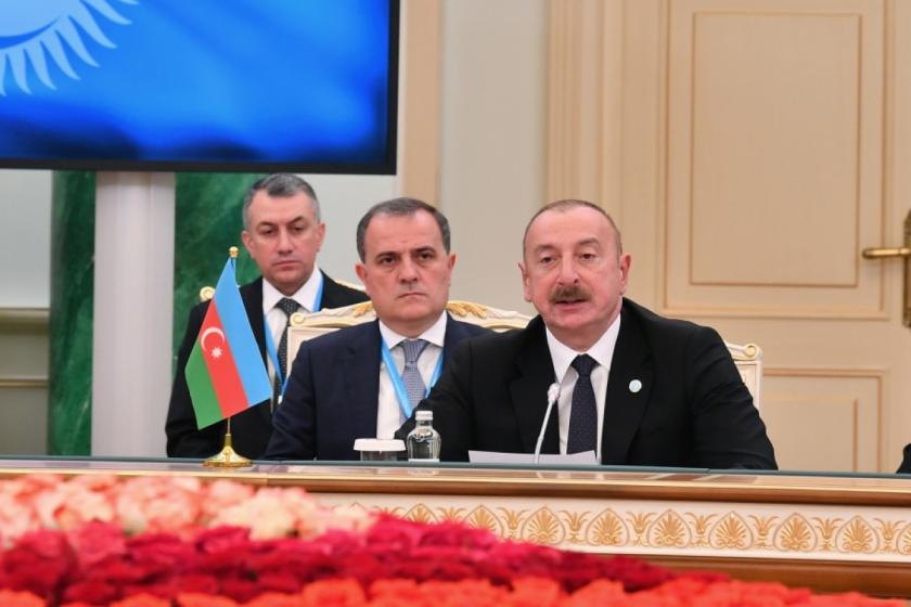 Aliyev Calls for Greater Security Cooperation at Organization of Turkic States Summit