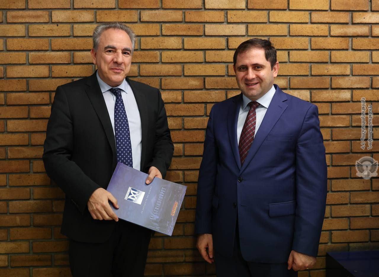 Սուրեն Պապիկյանը Հունաստանում ներկայացրել է «Խաղաղության խաչմերուկ» նախագիծը