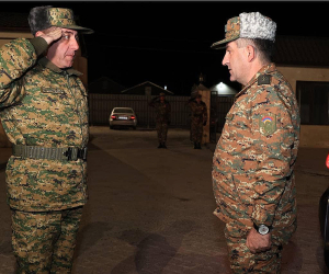 ԶՈՒ ԳՇ պետն այցելել է 2-րդ բանակային կորպուս