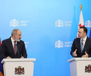 Никол Пашинян и Ираклий Гарибашвили подвели итоги заседания межправительственной комиссии