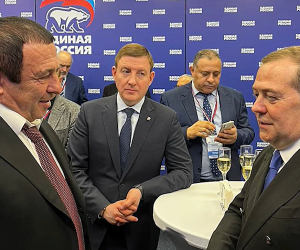 Gagik Tsarukyan Attends 'Anti-West' Forum in Moscow
