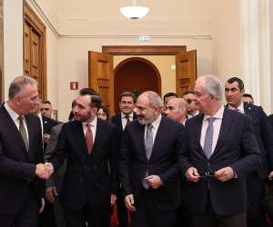 Никол Пашинян провел встречи с председателем парламента Греции и членами парламентской группы дружбы Греция-Армения