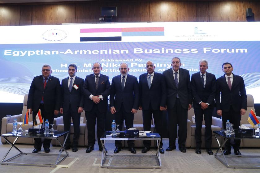 Наша цель – сделать Республику Армения страной с высокотехнологичной экономикой: премьер-министр провел встречу с египетскими бизнесменами