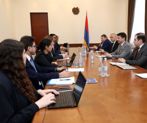 Ֆինանսների նախարարն ընդունել է Արժույթի միջազգային հիմնադրամի առաքելությանը