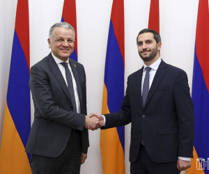 Ռուբեն Ռուբինյանն ընդունել է Հայաստանում ԵՄ պատվիրակության ղեկավարին