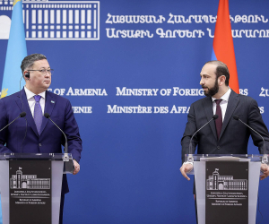 Արարատ Միրզոյանի հայտարարությունը Ղազախստանի փոխվարչապետ, ԱԳ նախարարի հետ հանդիպումից հետո