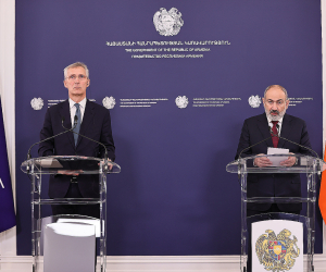 Pashinyan, NATO Chief Discuss Greater Cooperation