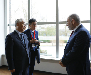 Никол Пашинян провел встречу с вице-премьером Государственного совета Китая