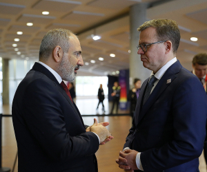 В Брюсселе состоялась встреча премьер-министров Армении и Финляндии