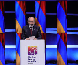 Pashinyan Backs Nuclear Energy for Armenia at Brussels Summit