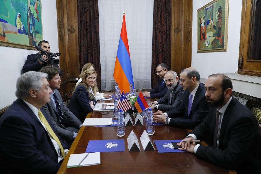 Pashinyan, USAID's Samantha Power Discuss Democratic Reforms