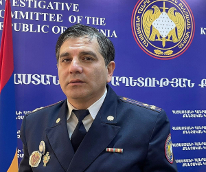 Հրաչյա Ղազարյանը՝ Արմավիրի մարզային քննչական վարչության պետ