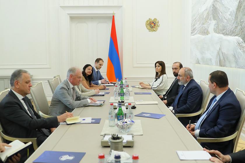Pashinyan, European Commission Offical Discuss Cooperation