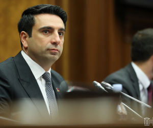 Armenian Parliament Speaker to Slovenia for Talks