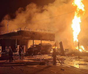 Հրդեհի բռնկմամբ պայթյուն Երևան-Սևան ճանապարհի գազալցակայաններից մեկում․ ահազանգ Փրկարար ծառայությանը