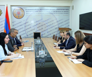 Նախարար Նարեկ Մկրտչյանն ընդունել է Հայաստանում ԵԽ գրասենյակի ղեկավար Մաքսիմ Լոնգանգեին