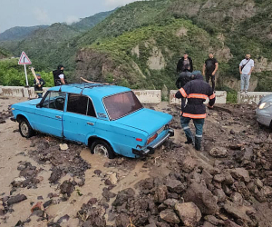 Սելավային հոսք Ալավերդի-Վանաձոր ավտոճանապարհին