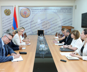 Նարեկ Մկրտչյանն ընդունել է Հայաստանում ՄԱԿ մշտական համակարգող Ֆրանսուազ Ժակոբին