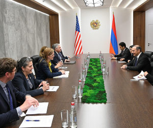Արմեն Գրիգորյանը հանդիպել է ԱՄՆ Միջազգային զարգացման գործակալության կառավարիչ Սամանթա Փաուերին