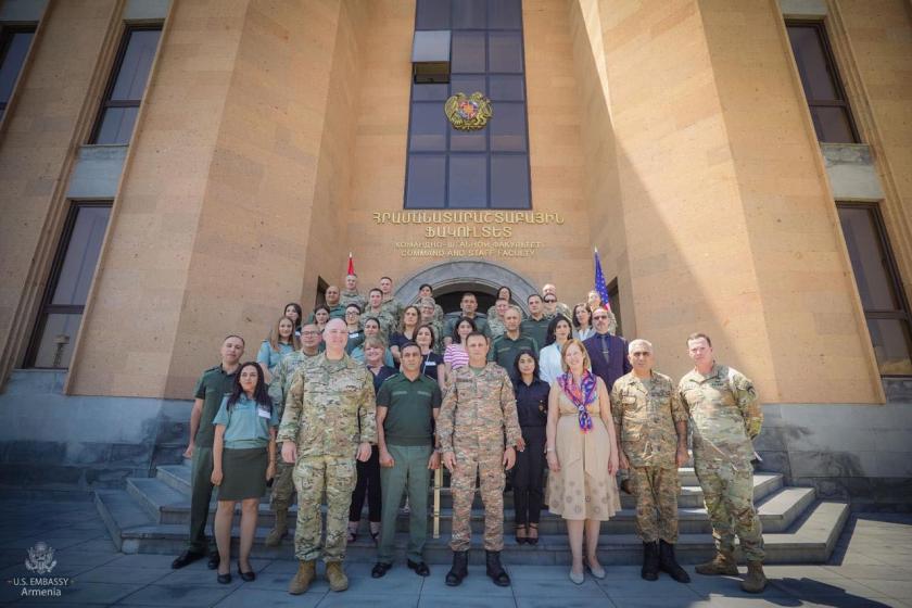 U.S. Ambassador Attends Yerevan Workshop to Boost Number of Women in Military
