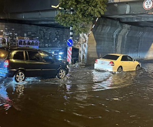 Ջրալցումներ հորդառատ անձրևի հետևանքով