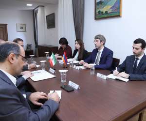 Արդարադատության ոլորտում Իրանի հետ գործակցությունն առաջնահերթություն է. Գրիգոր Մինասյանն ընդունել է Իրանի դեսպանին