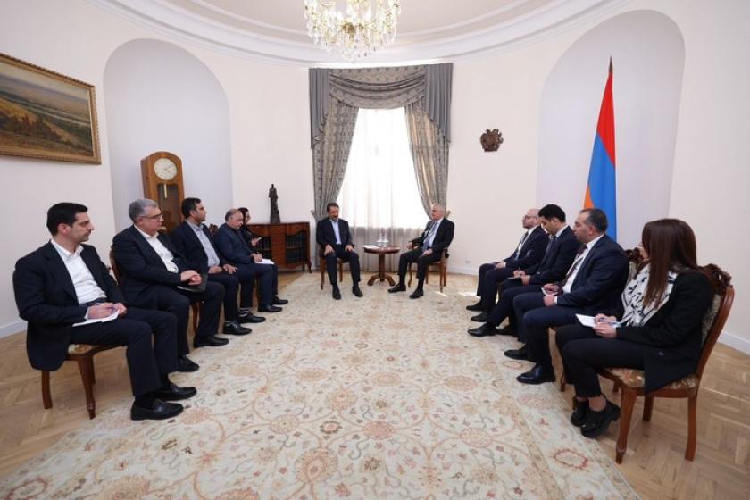 Մհեր Գրիգորյանն ընդունել է Իրանի արդյունաբերության, հանքերի և առևտրի նախարարին