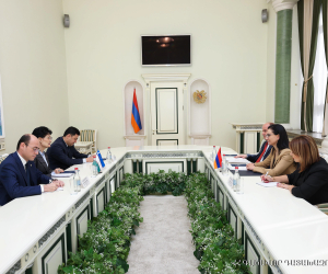 Աննա Վարդապետյանն ընդունել է Ուզբեկստանի գլխավոր դատախազի տեղակալին