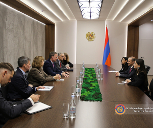 Արմեն Գրիգորյանն ընդունել է ԱՄՆ ազգային անվտանգության խորհրդի Եվրոպայի հարցերով տնօրեն Մայքլ Քարփենթերին