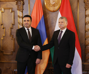 Ալեն Սիմոնյանը հանդիպել է Հունգարիայի խորհրդարանի նախագահին