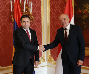 Ալեն Սիմոնյանը հանդիպել է Հունգարիայի նախագահ Տամաշ Շուլյոկին