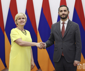 Ռուբեն Ռուբինյանն ընդունել է Հայաստանում Էստոնիայի արտակարգ եւ լիազոր դեսպանին