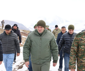 Պաշտպանության նախարարն այցելել է սահմանագոտի