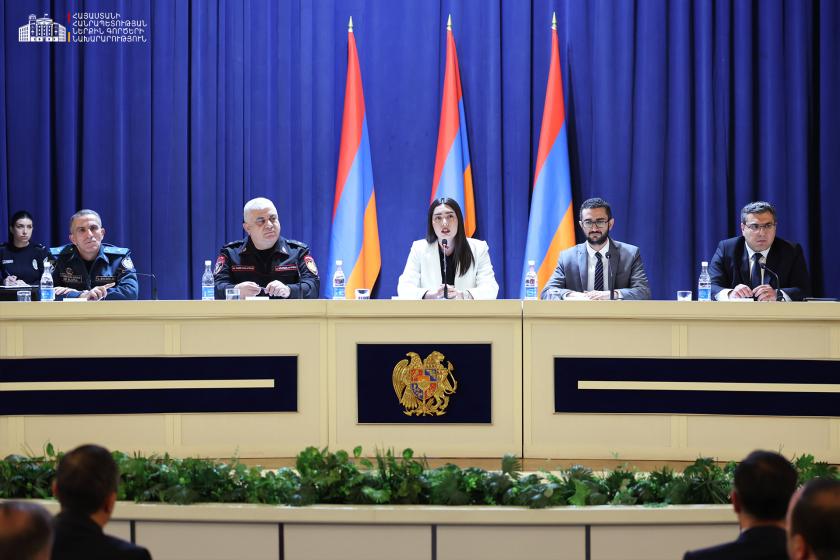 ՆԳ նախարարը անձնակազմին ներկայացրել է կադրային նոր մեթոդաբանությունը