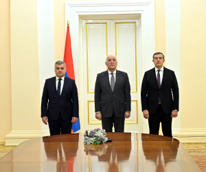 Նախագահի նստավայրում տեղի է ունեցել դատավորների երդման արարողություն