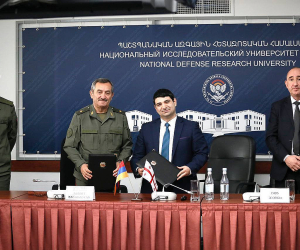 Հայաստան է այցելել Վրաստանի ՊՆ պաշտպանական հաստատությունների զարգացման դպրոցի պատվիրակությունը