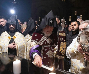 Սուրբ Ծննդյան Ճրագալույցի Պատարագը Մայր Տաճարում