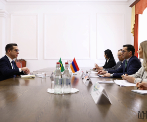 Հակոբ Արշակյանն ընդունել է ՀՀ-ում Բրազիլիայի դեսպանին