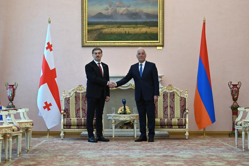 Armenian, Georgian Presidents Discuss Ways to Expand Cooperation