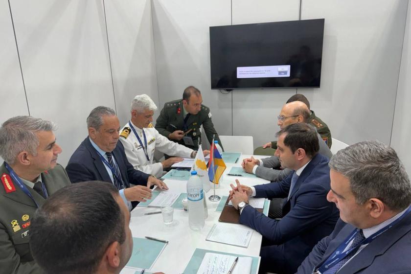 Suren Papikyan held a meeting with the Minister of Defence of the Republic of Cyprus