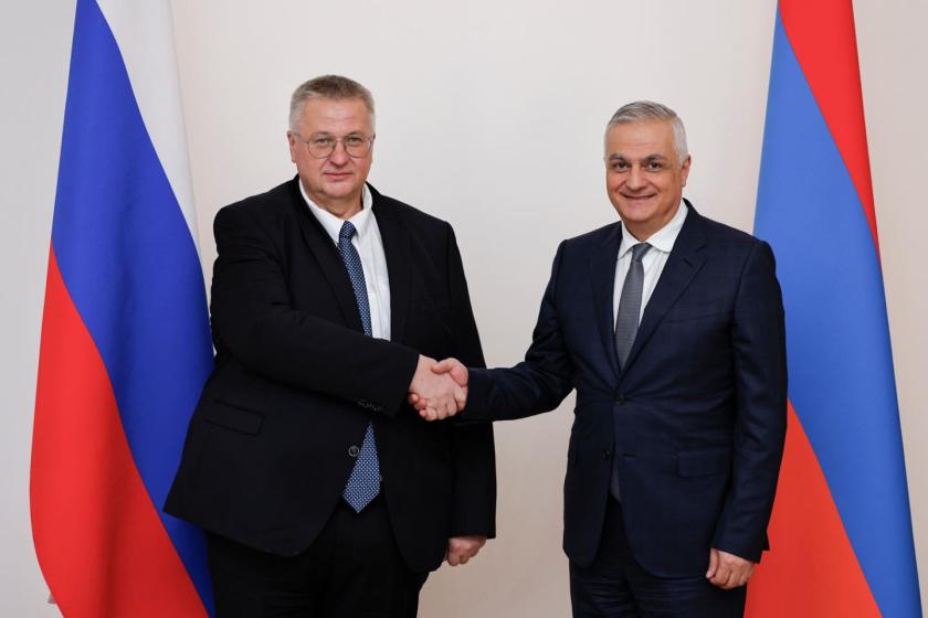 Մհեր Գրիգորյանն ու Ալեքսեյ Օվերչուկը քննարկել են ՀՀ-ՌԴ տնտեսական համագործակցությանն առնչվող հարցեր