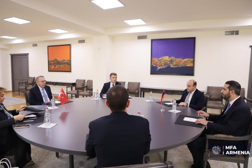 Armenia, Turkey Special Reps Meet in Yerevan