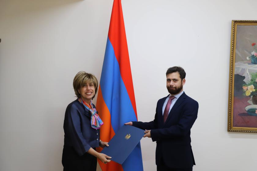 Armenian Deputy FM, Egyptian Ambassador Discuss Bilateral Cooperation